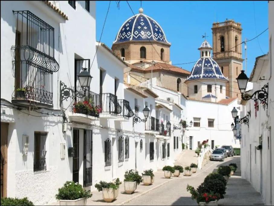 شقة Pueblo Mascarat Con Vista Al Mar Altea la Vieja المظهر الخارجي الصورة